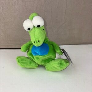 Vintage DINKO Alien Pets Beanbag Plush 1994 7 in Stuffed Alien